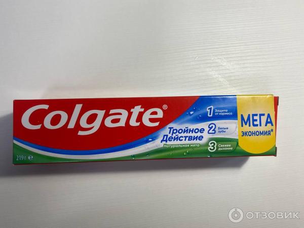 Зубная паста Colgate Тройное действие