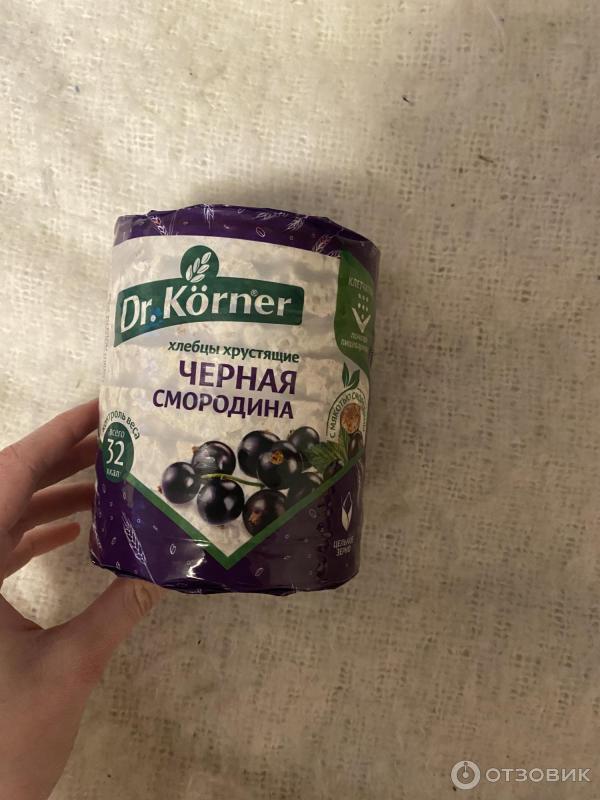 Хлебцы Dr.Korner Черная смородина фото