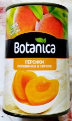Персики в сиропе Botanica фото