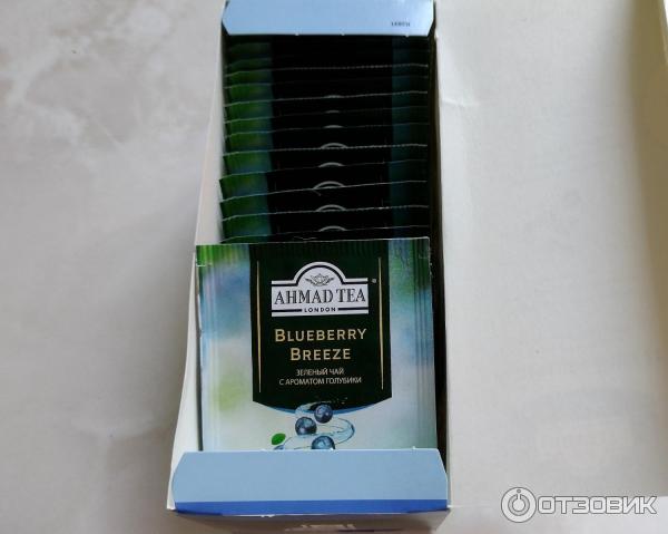 Чай Ahmad Tea Blueberry Breeze с ароматом голубики фото