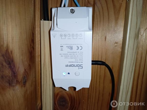 WiFi реле Sonoff TH16A фото