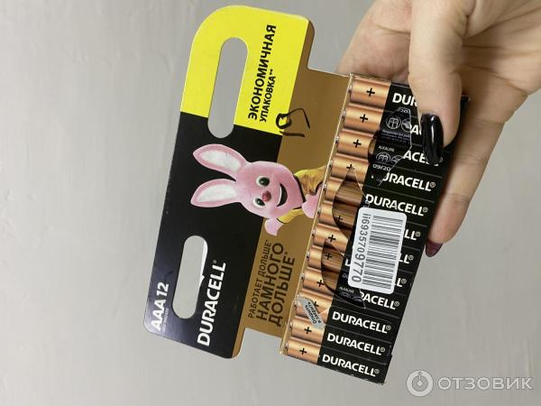 Батарейки Duracell AAA фото