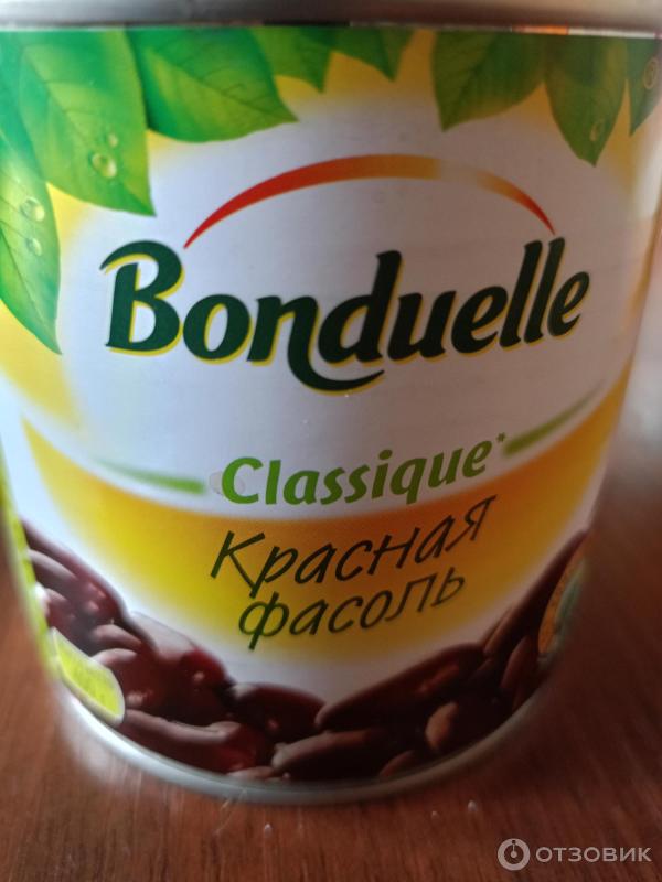 Красная фасоль Bonduelle фото