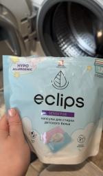 Капсулы для стирки детского белья Eclips Sensitive фото