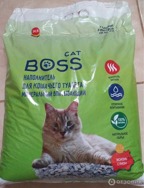 Cat boss наполнитель для кошачьего туалета