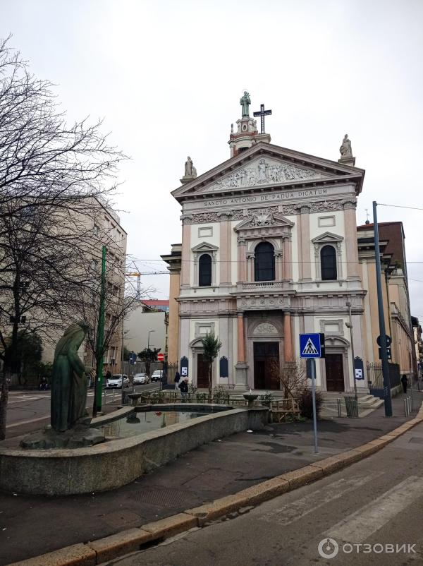 Церковь Santuario di Sant39Antonio di Padova (Италия, Милан) фото