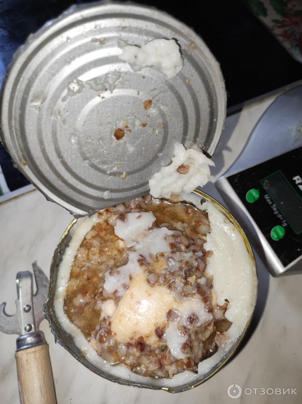 Отзыв о Каша гречневая со свининой Буський консервный завод | В целом ...