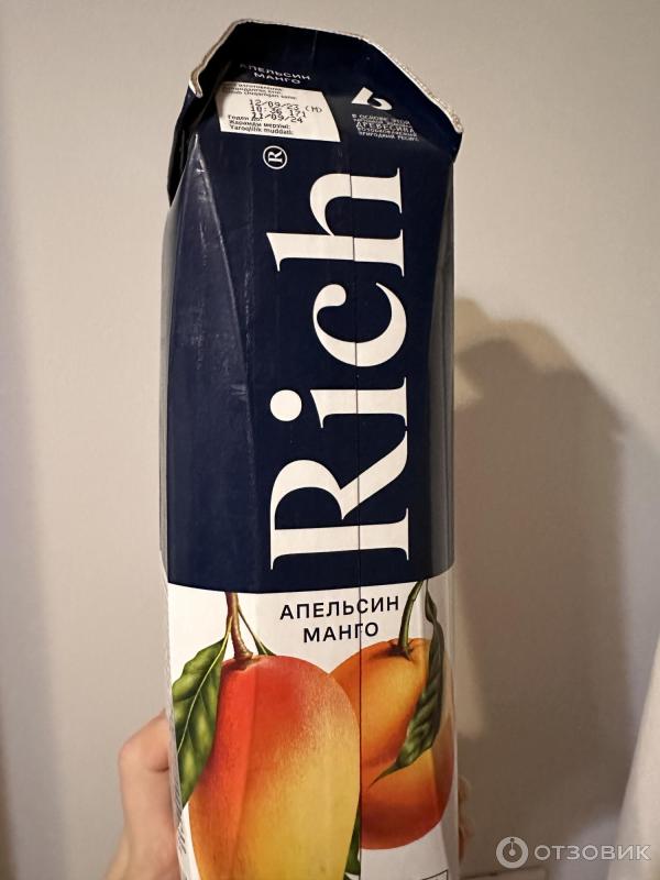 Нектар Rich Апельсин, манго фото
