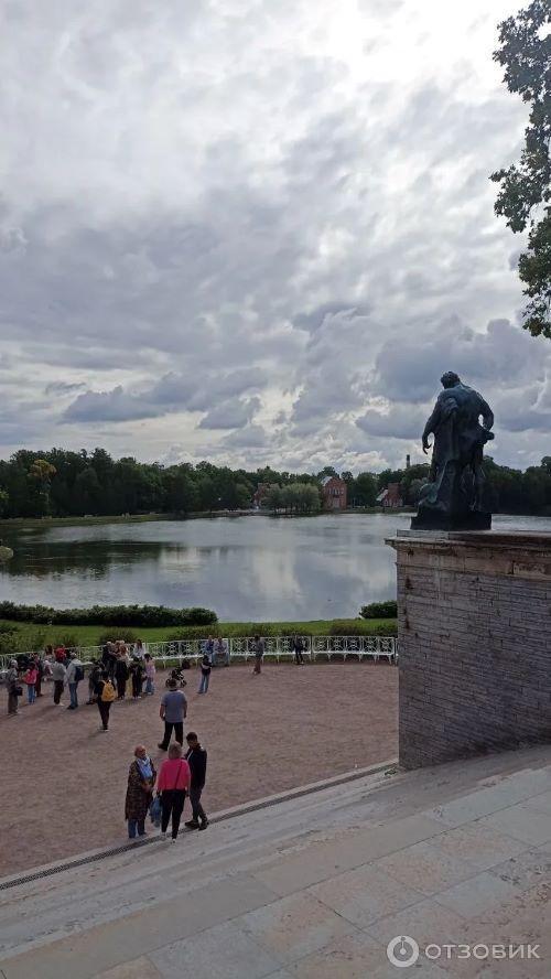 Екатерининский парк в городе Пушкин (Россия, Санкт-Петербург) фото