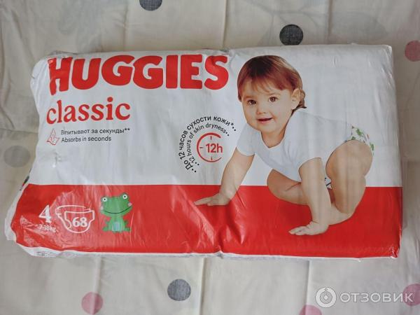Отзыв о Детские подгузники Huggies Classic | Дешёвые подгузники, очень ...