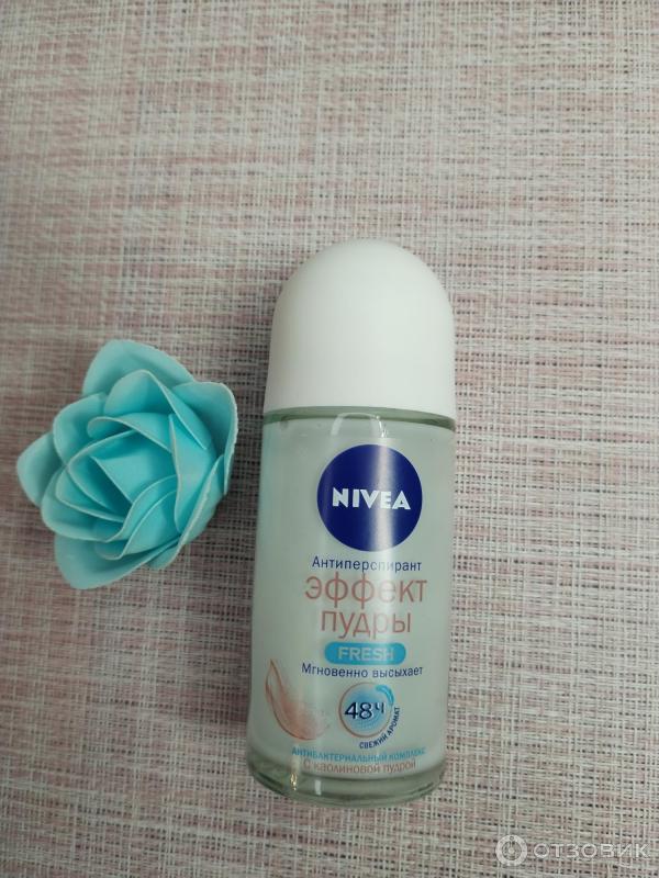 Шариковый дезодорант-антиперспирант Nivea Эффект пудры фото