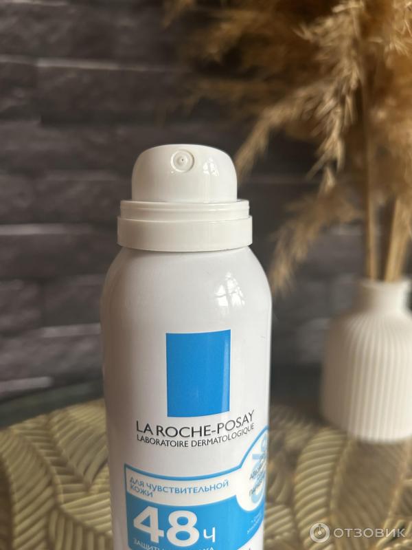 Дезодорант-спрей La Roche Posay Sensitive Skin 48 HR Deodorant. физиологический 48 часов защиты 150 мл фото