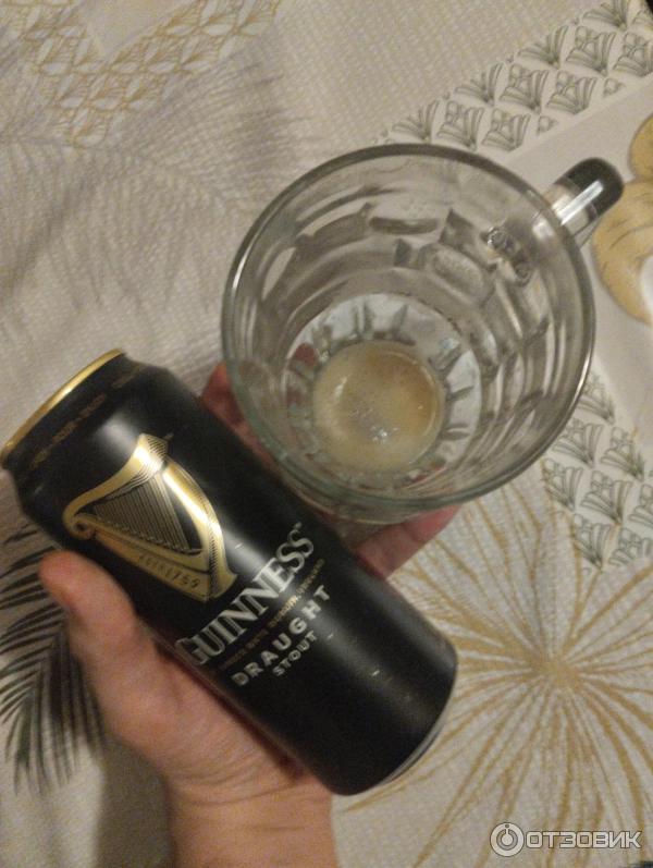 Отзыв о Пиво темное фильтрованное пастеризованное с капсулой азотной ...