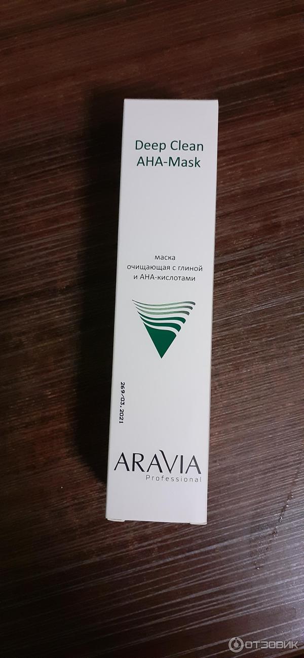 Отзыв о Маска для лица Aravia Professional очищающая с глиной и АНА ...