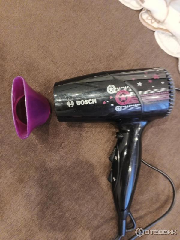 Отзыв о Фен для волос Bosch PHD2511 | Хороший бюджетный фен. Уже долго ...