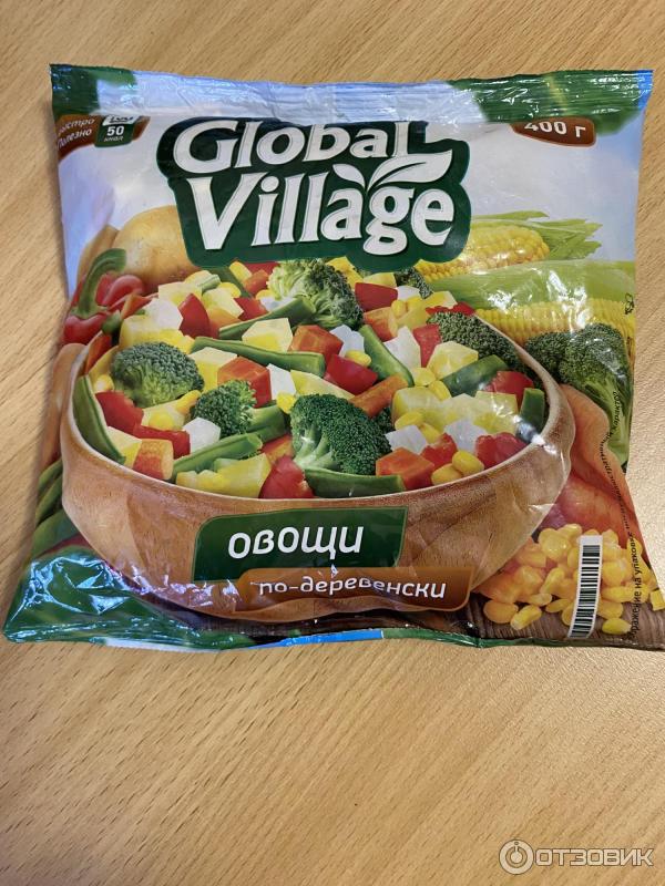 Отзыв о Замороженные овощи Global Village "Овощи по-деревенски" | Овощи ...