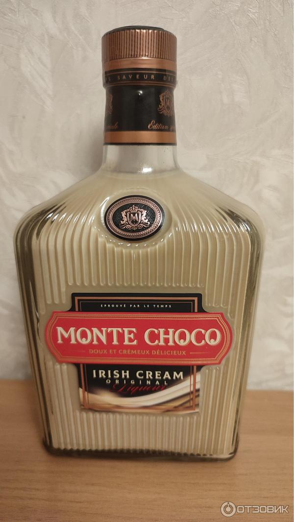 Отзыв о Ликер ССБ MONTE CHOCO Irish cream | Приятный напиток