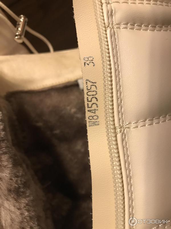 Отзыв о Полусапоги женские зимние Karri T-TACCARDI | Все отлично, если ...