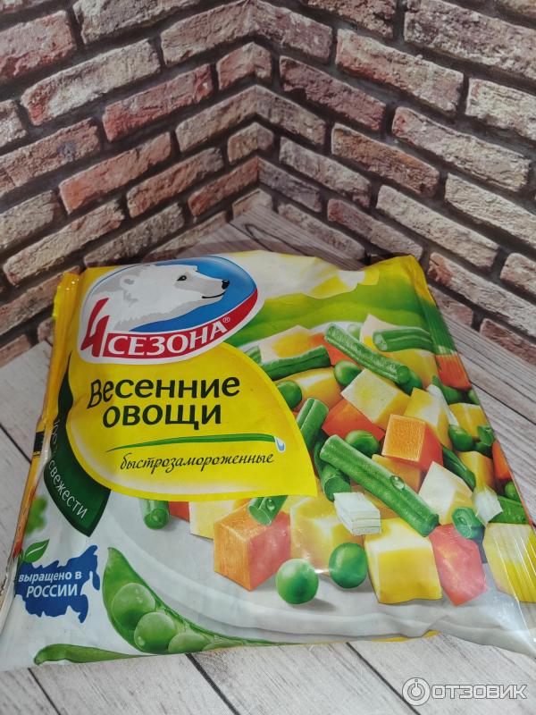 Отзыв о Замороженные овощи 4 сезона "Весенние овощи" | С появлением ...