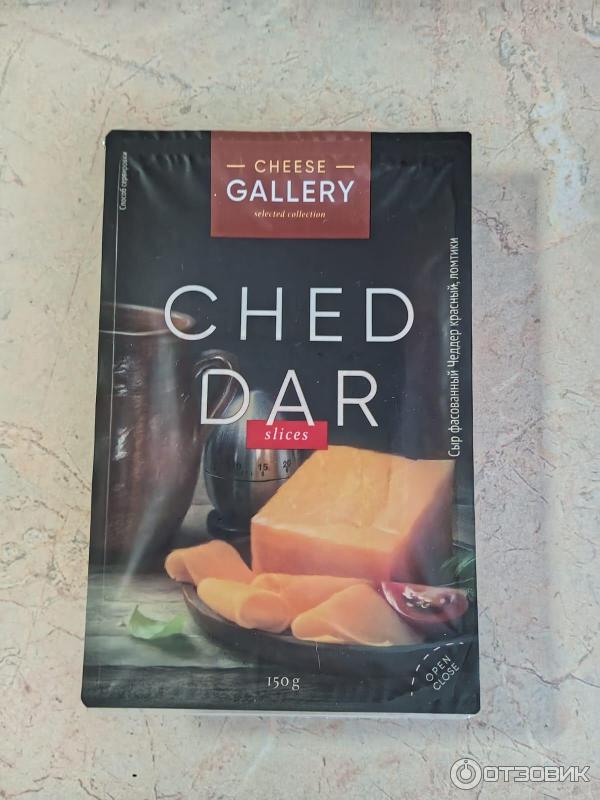 Сыр Cheese Gallery Чеддер красный фото