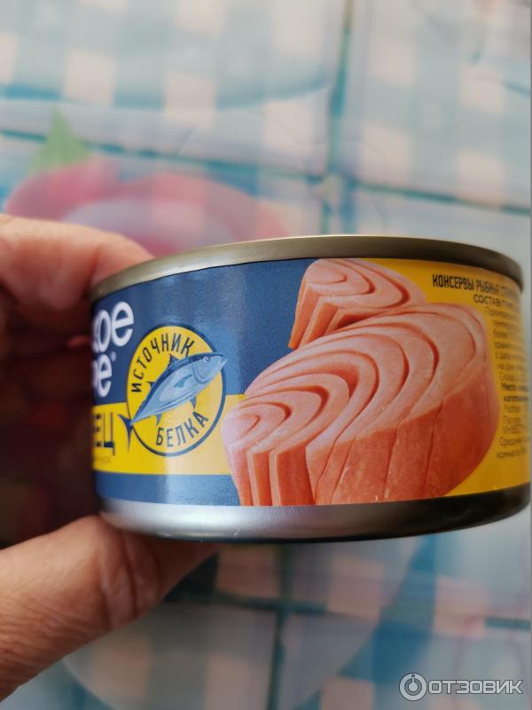 Отзыв о Тунец натуральный филе-кусок Spa International Food Group ...