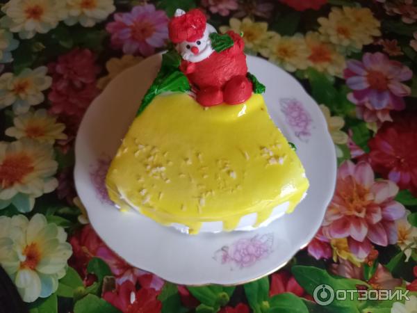 Отзыв о Торт ИП Григорян Н.Г. Фруктово-Бисквитный (банан, киви ...