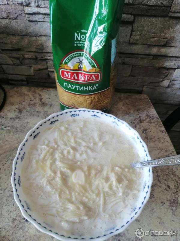 Отзыв о Макаронные изделия Makfa "Паутинка" | Хорошие макароны