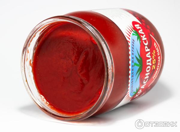 Отзыв о Томатная паста Кубанский продукт | Не самый удачный вариант.