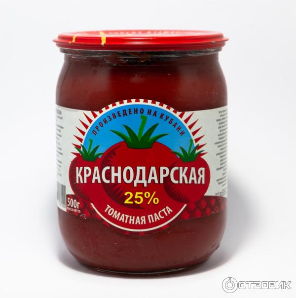 Отзыв о Томатная паста Кубанский продукт | Не самый удачный вариант.