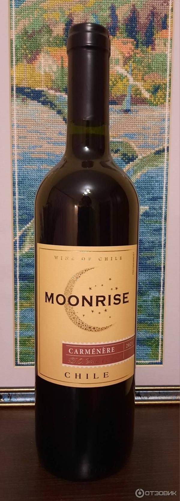 Вино красное сухое Moonrise Carmenere фото