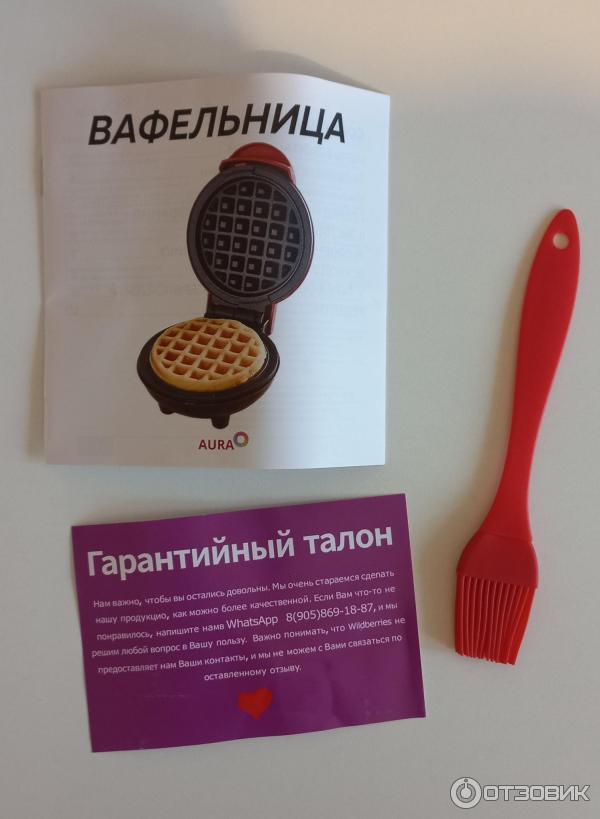 Вафельница Aura Mini waffie maker фото