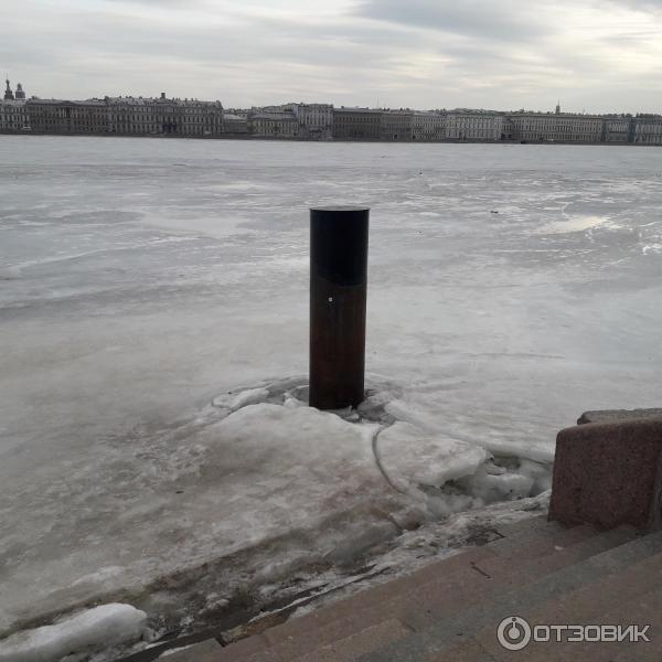 Выставка ледовых скульптур у Нарышкина бастиона Петропавловской крепости (Россия, Санкт-Петербург) фото