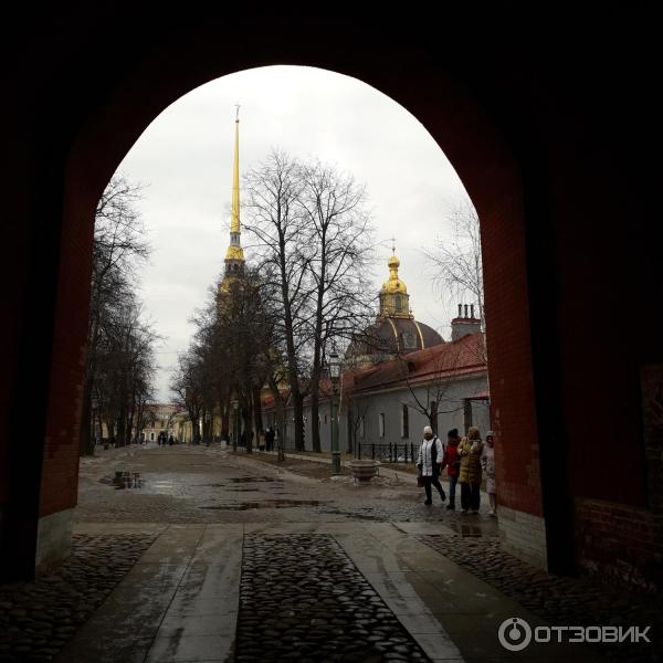 Выставка ледовых скульптур у Нарышкина бастиона Петропавловской крепости (Россия, Санкт-Петербург) фото