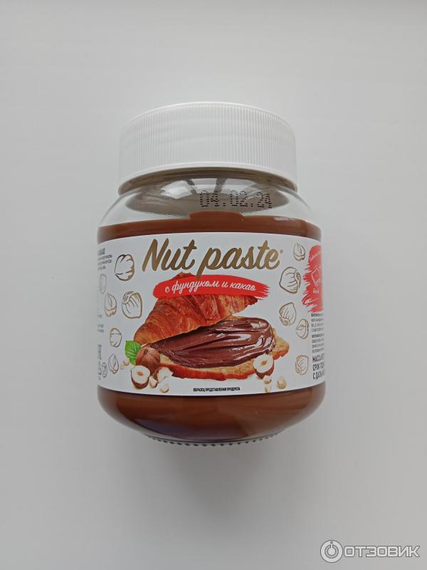 Паста с фундуком и какао Nut Paste фото