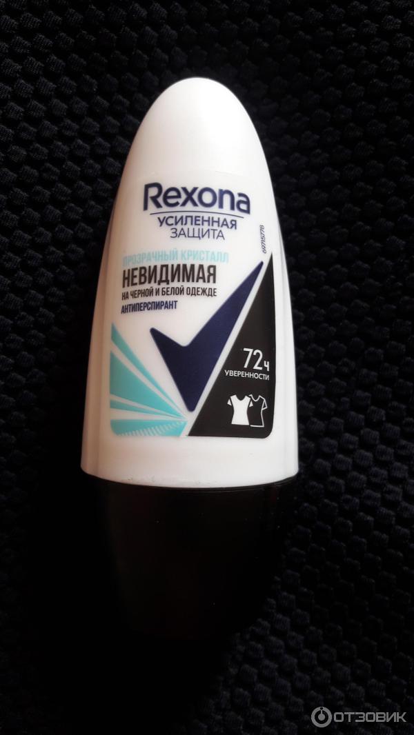 Антиперспирант шариковый Rexona Motionsense невидимая Прозрачный кристалл против белых следов и желтых пятен