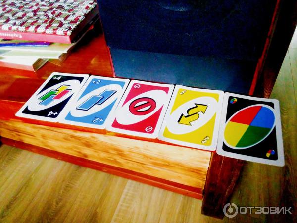 Настольная карточная игра UNO фото