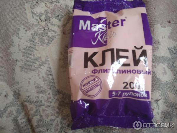 Клей Master Klein Флизелиновый фото