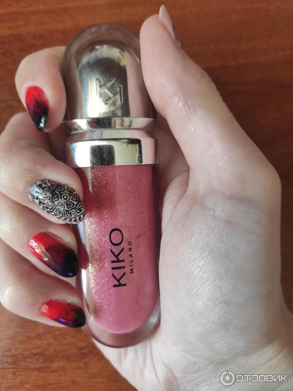 Блеск для губ Kiko 3D Instant Volume Lipgloss фото