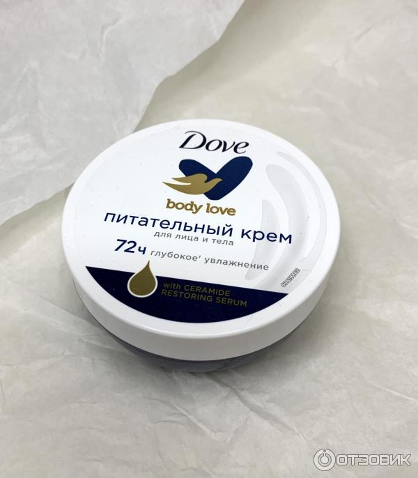 Крем Dove Body Love глубокое увлажнение 72 часа фото