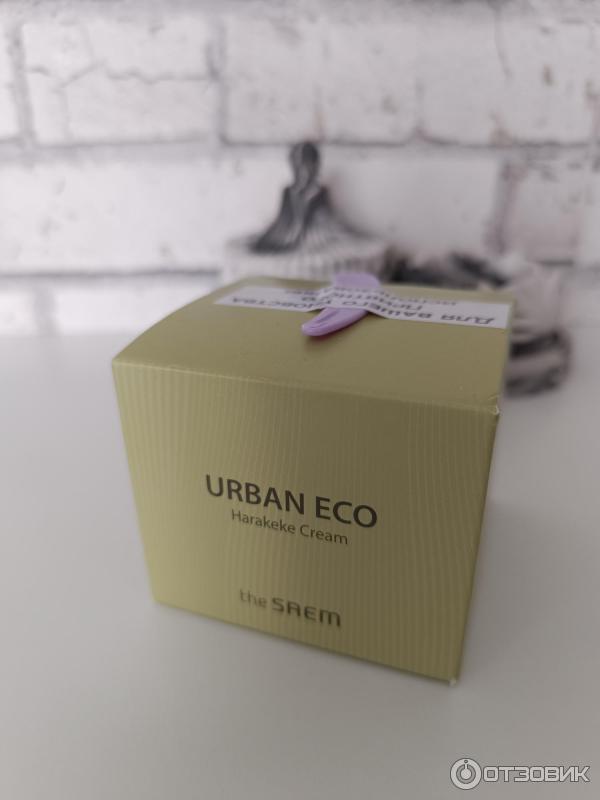 Питательный крем для лица The Saem Urban Eco Harakeke фото