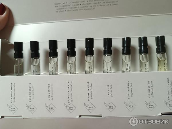 Набор пробников парфюмерной воды ESSENTIAL PARFUMS PARIS discovery set фото