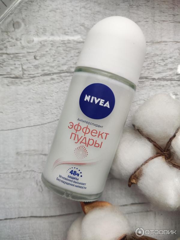 Шариковый дезодорант-антиперспирант Nivea Эффект пудры фото