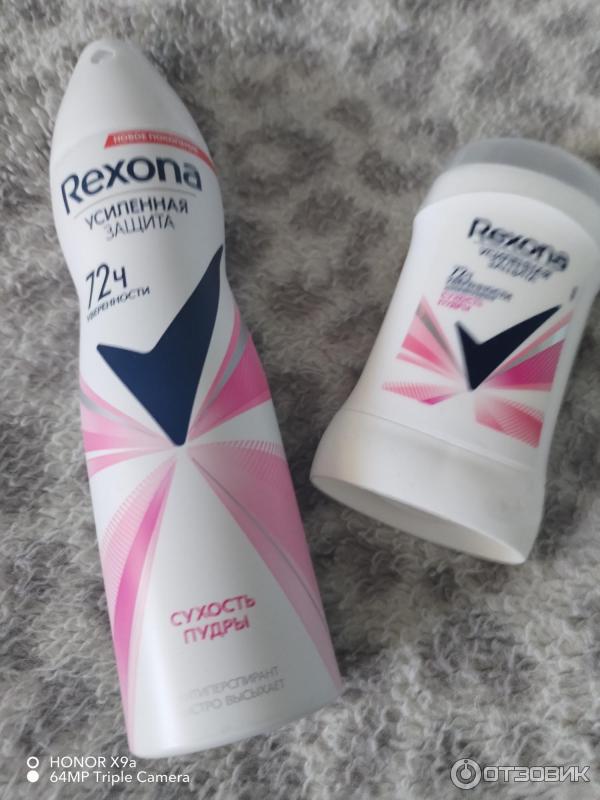 Антиперспирант-карандаш Rexona Сухость пудры фото