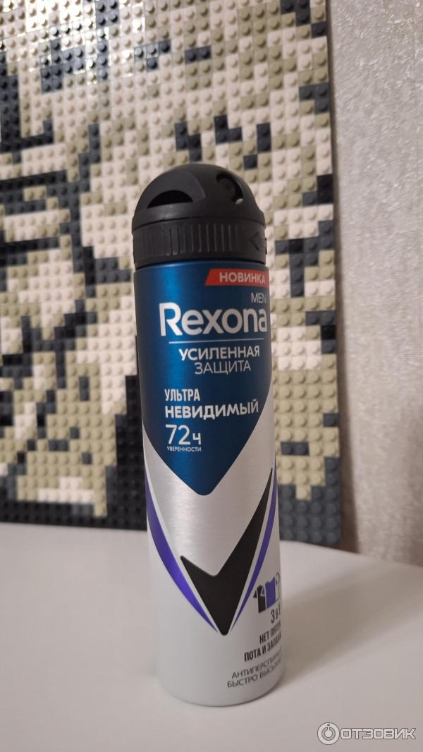 Антиперспирант-аэрозоль Rexona Men УЛЬТРАНЕВИДИМЫЙ фото