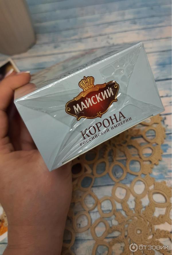 Чай черный Майский Корона Российский Империи крупнолистовой фото