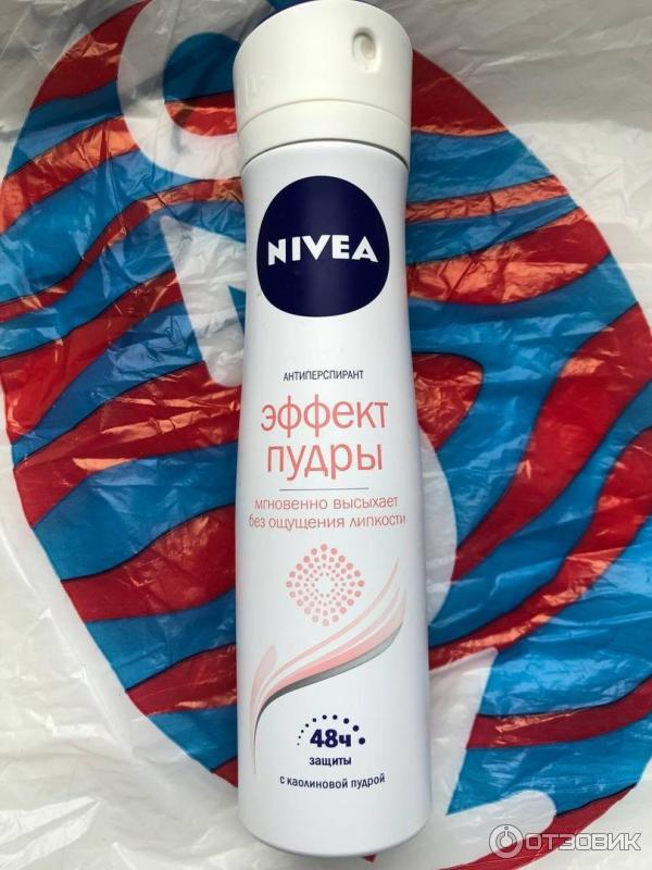 Дезодорант-антиперспирант Nivea Эффект пудры спрей фото