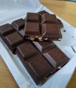 Шоколад темный Ritter Sport "Миндаль и апельсин" фото