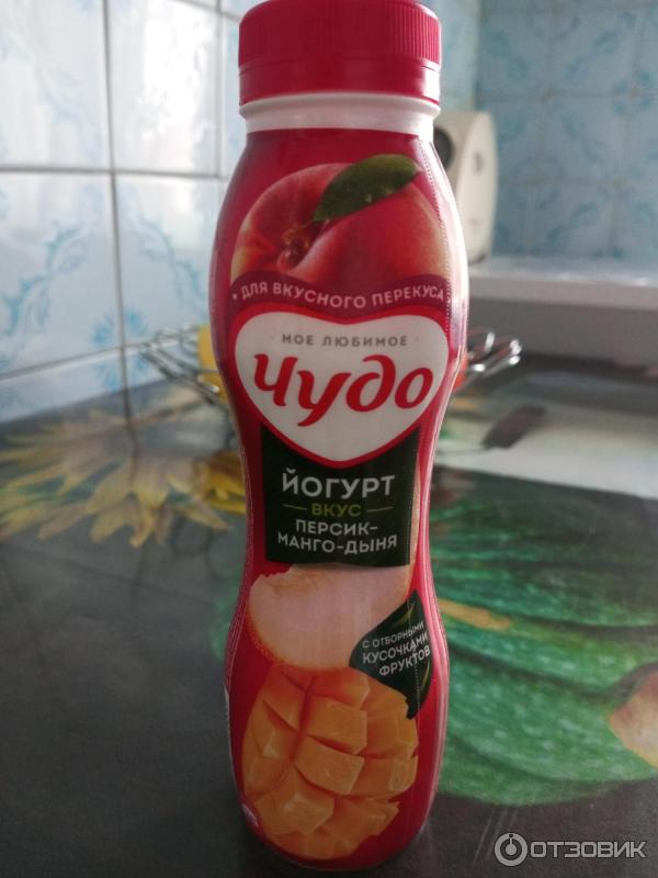 Отзыв о Чудо-йогурт Питьевой | Вкусный, но состав...
