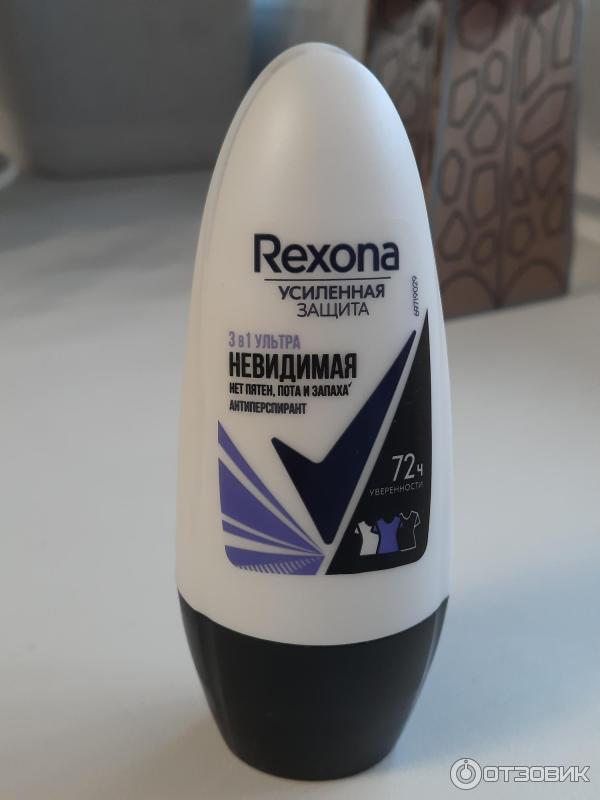 Антиперспирант шариковый Rexona 3 в 1 ультраневидимая фото