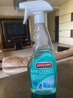Средство для мытья стекол, пластика и зеркал Unicum фото